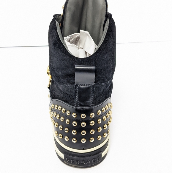 Versace studded high top sneakers - Picture 5 of 16